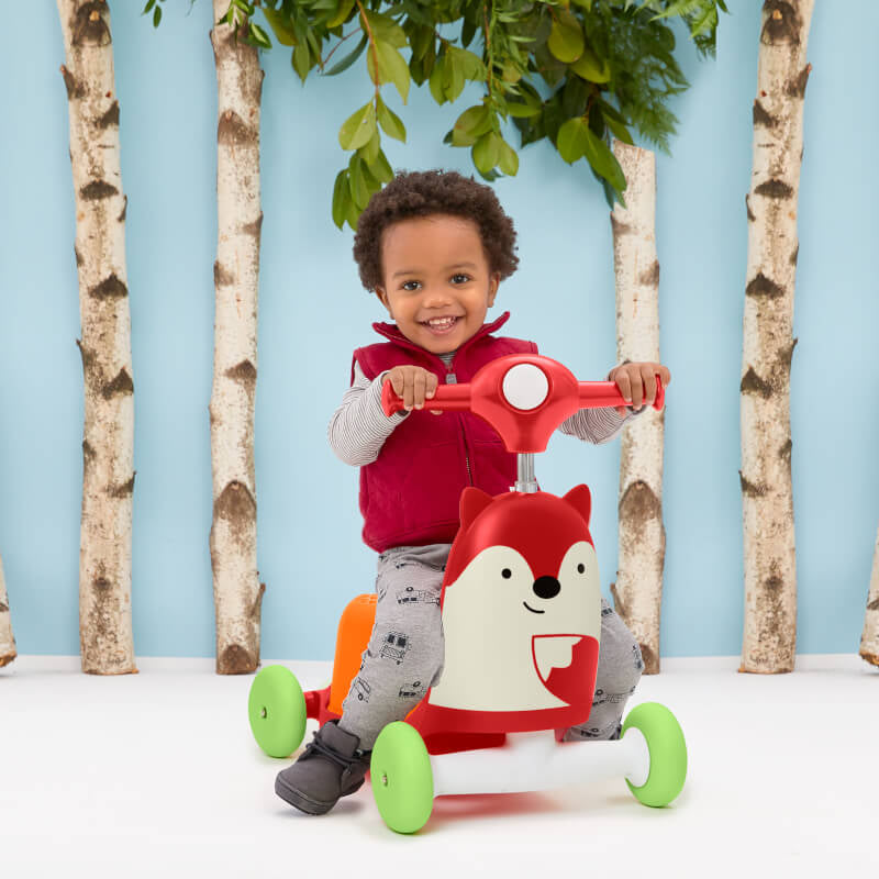 Zoo 3 in 1 Ride On Scooter - Ferguson Fox