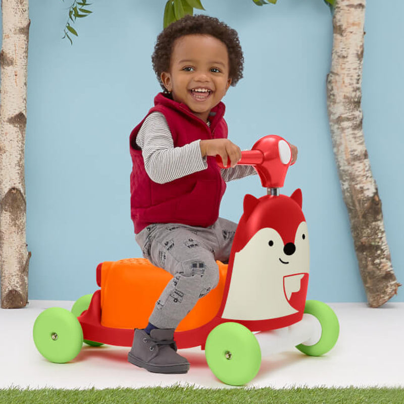 Zoo 3 in 1 Ride On Scooter - Ferguson Fox