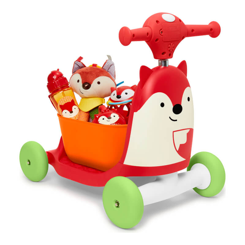 Zoo 3 in 1 Ride On Scooter - Ferguson Fox