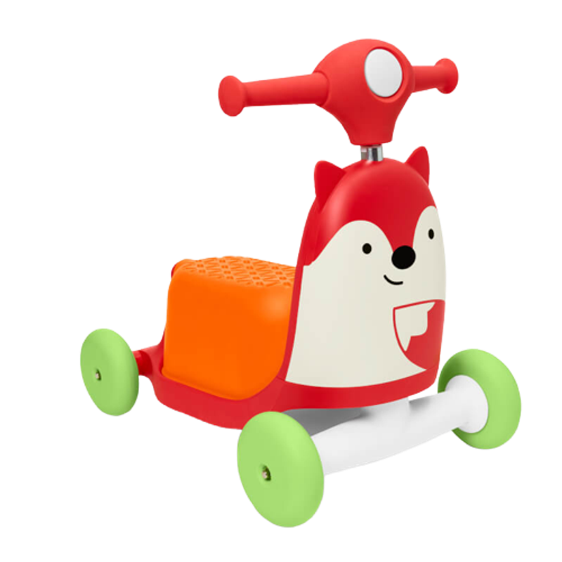 Zoo 3 in 1 Ride On Scooter - Ferguson Fox