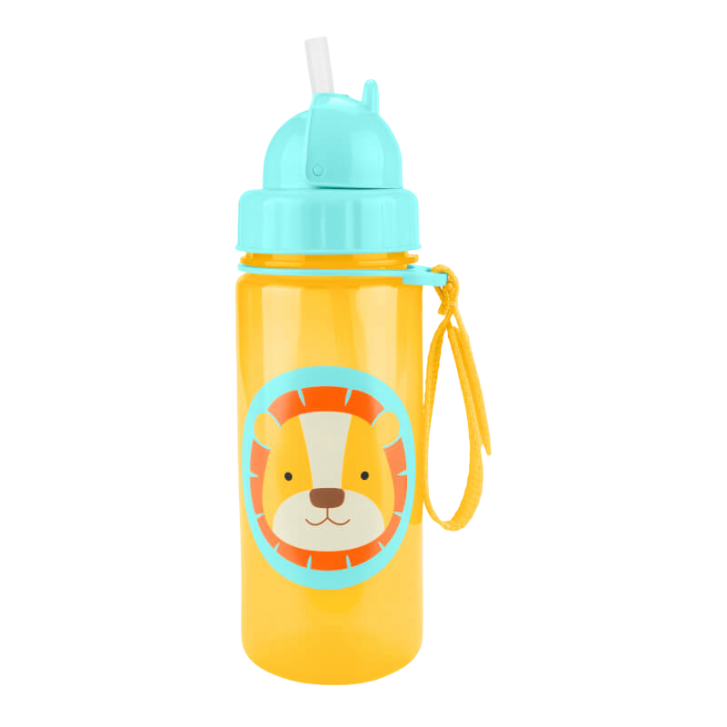 Skip Hop Zoo PP Straw Bottle 390ml