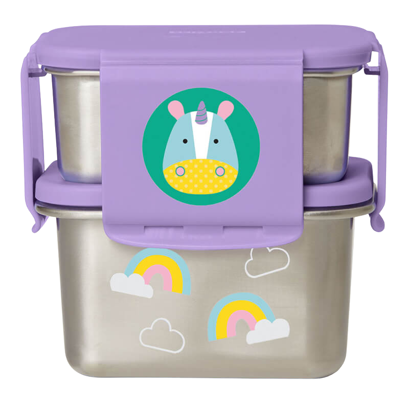 Skip Hop Zoo Stainless Steel Lunch Kit