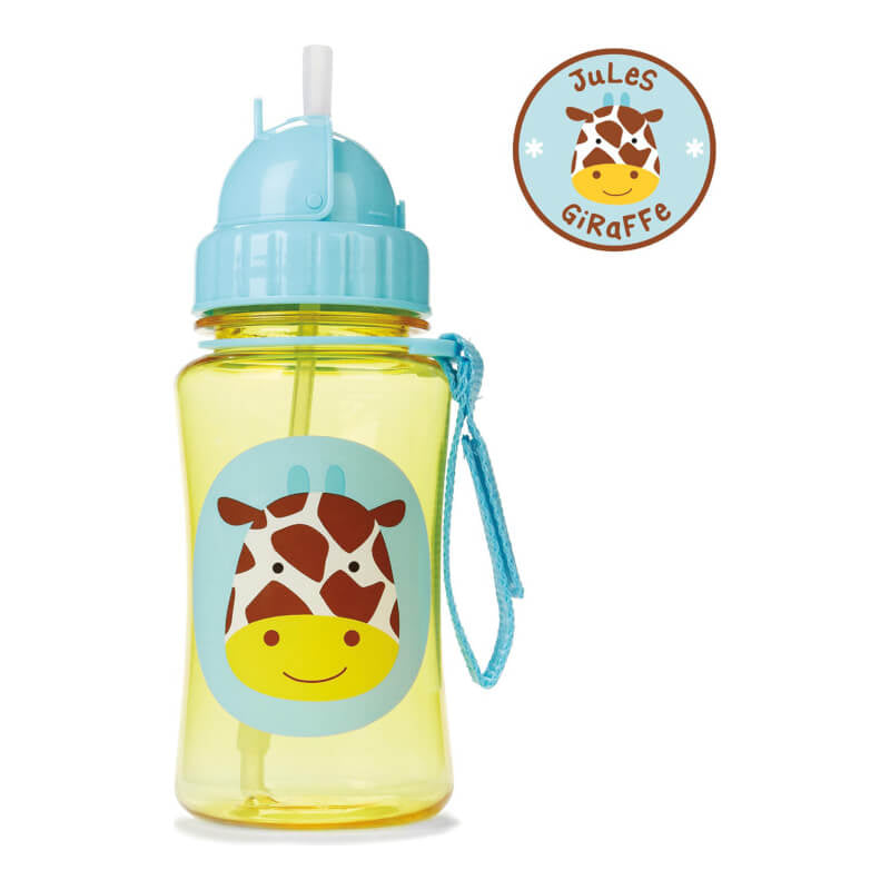 Skip Hop Zoo Straw Bottle