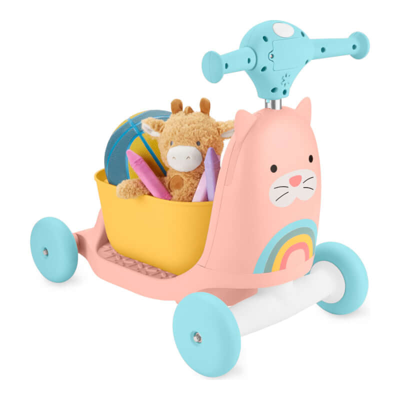 Zoo 3 in 1 Ride On Scooter - Catie Cat