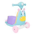 Zoo 3 in 1 Ride On Scooter - Eureka Unicorn