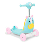 Zoo 3 in 1 Ride On Scooter - Eureka Unicorn