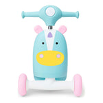 Zoo 3 in 1 Ride On Scooter - Eureka Unicorn