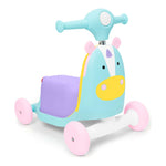 Zoo 3 in 1 Ride On Scooter - Eureka Unicorn