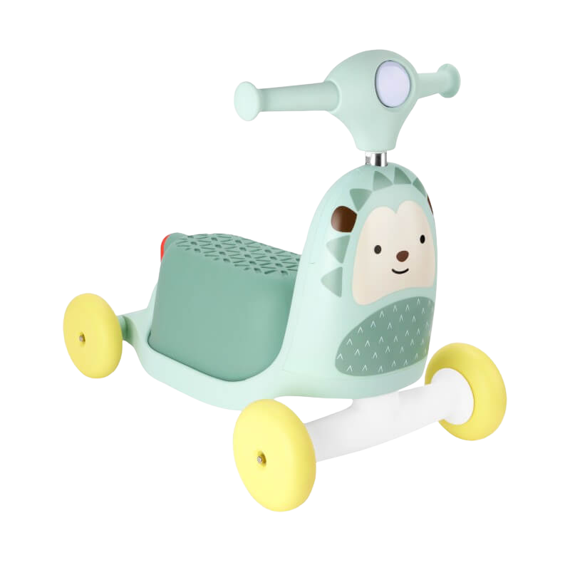 Zoo 3 in 1 Ride On Scooter - Harper Hedgehog